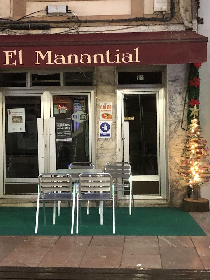 Bar Manantial - Comida casera - Tapas